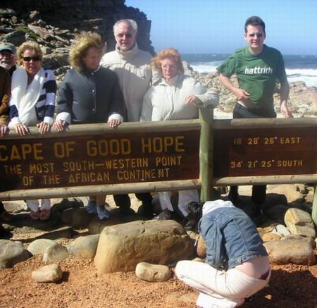 MD-JakobTrier at the Cape of Good Hope, South Africa.