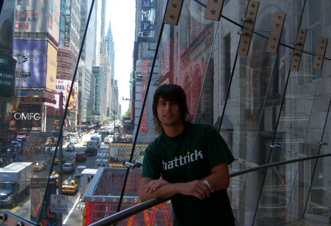 João Martins by Silvia Ginelli in Madame Tussauds, at Times Square, Manhattan, New York.