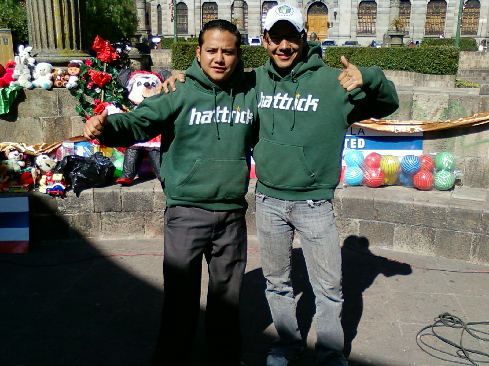 Derick and Otto Orton, in Xelajú, Guatemala.